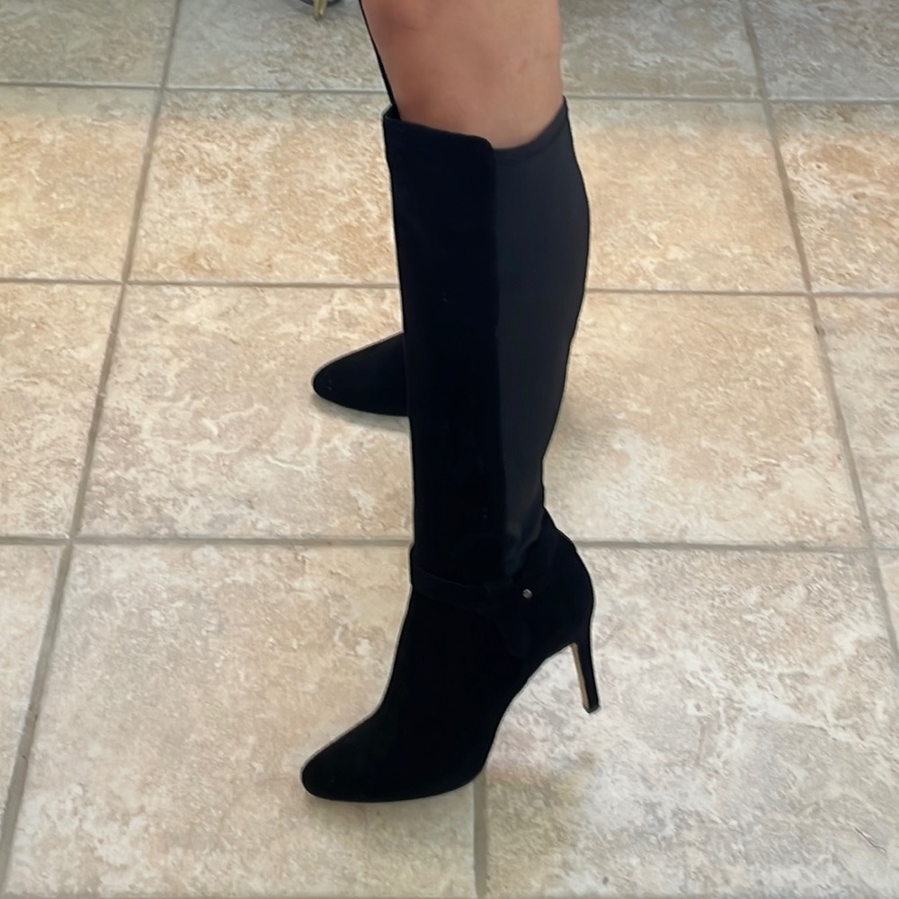 Suede knee high boots SZ 8.5